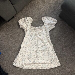 H&M Floral Cream Dress